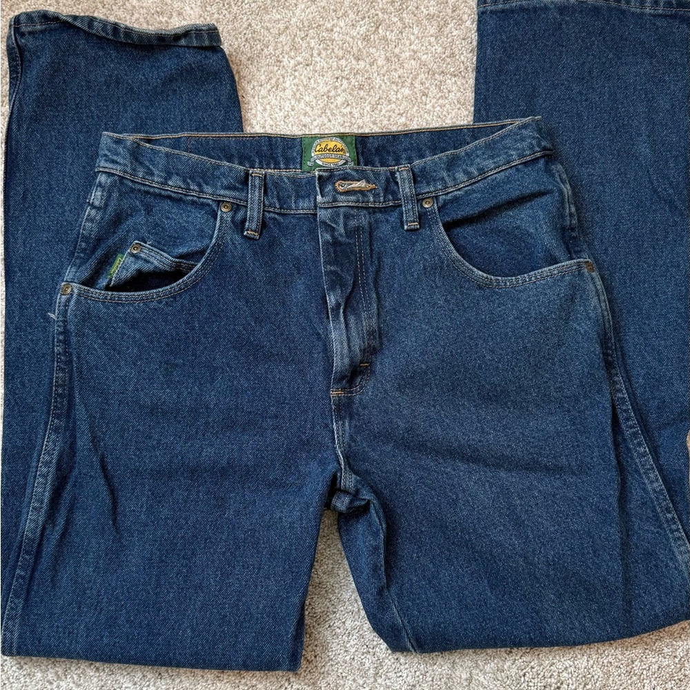 Cabela's Men's Blue Relaxed Fit Denim Jeans, 32x30